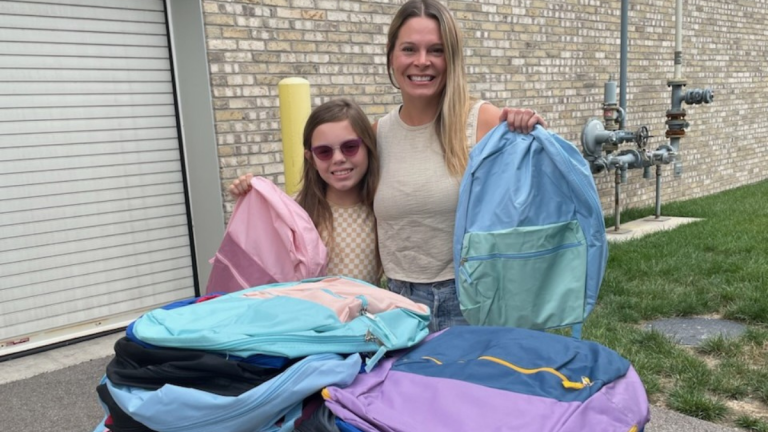Backpack donation