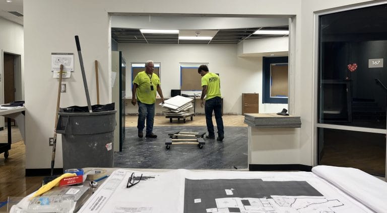 Renovations Have Begun for In-house Childcare Center